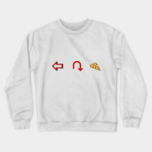 Left Over Pizza Crewneck Sweatshirt